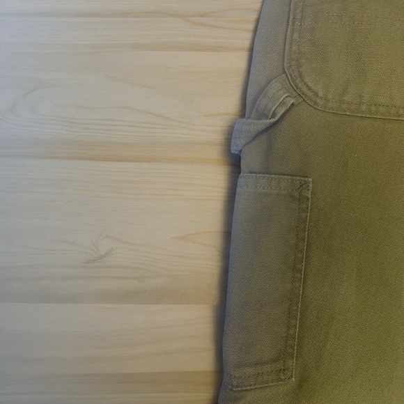 Carhartt Dungaree Fit 38 X 34 Brown Work Pants Excellent Condition RN# 14806 - Picture 7 of 9